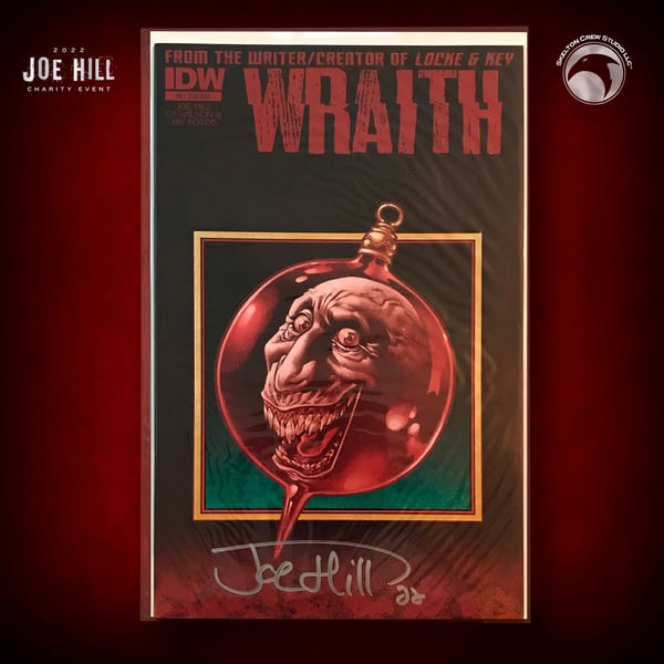 Image of JOE HILL 2022 CHARITY EVENT 94: SIGNED "Wraith" #6 SUB CVR