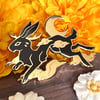 Jackalope Enamel Pin