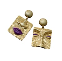 Image 1 of Sexy Eye & Lip Earrings 