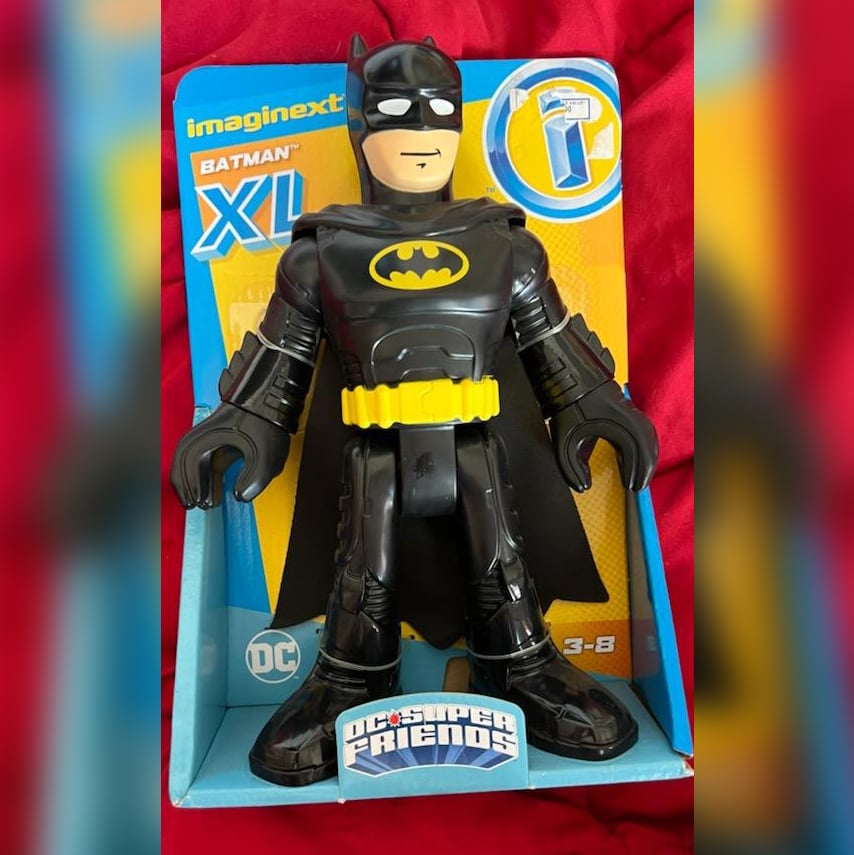 Batman DC Super Friends Action Figure + Free Signed 8x10