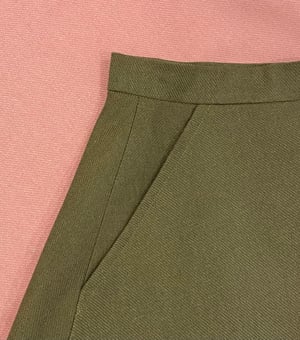 Image of Marcia Mini Skirt - Green