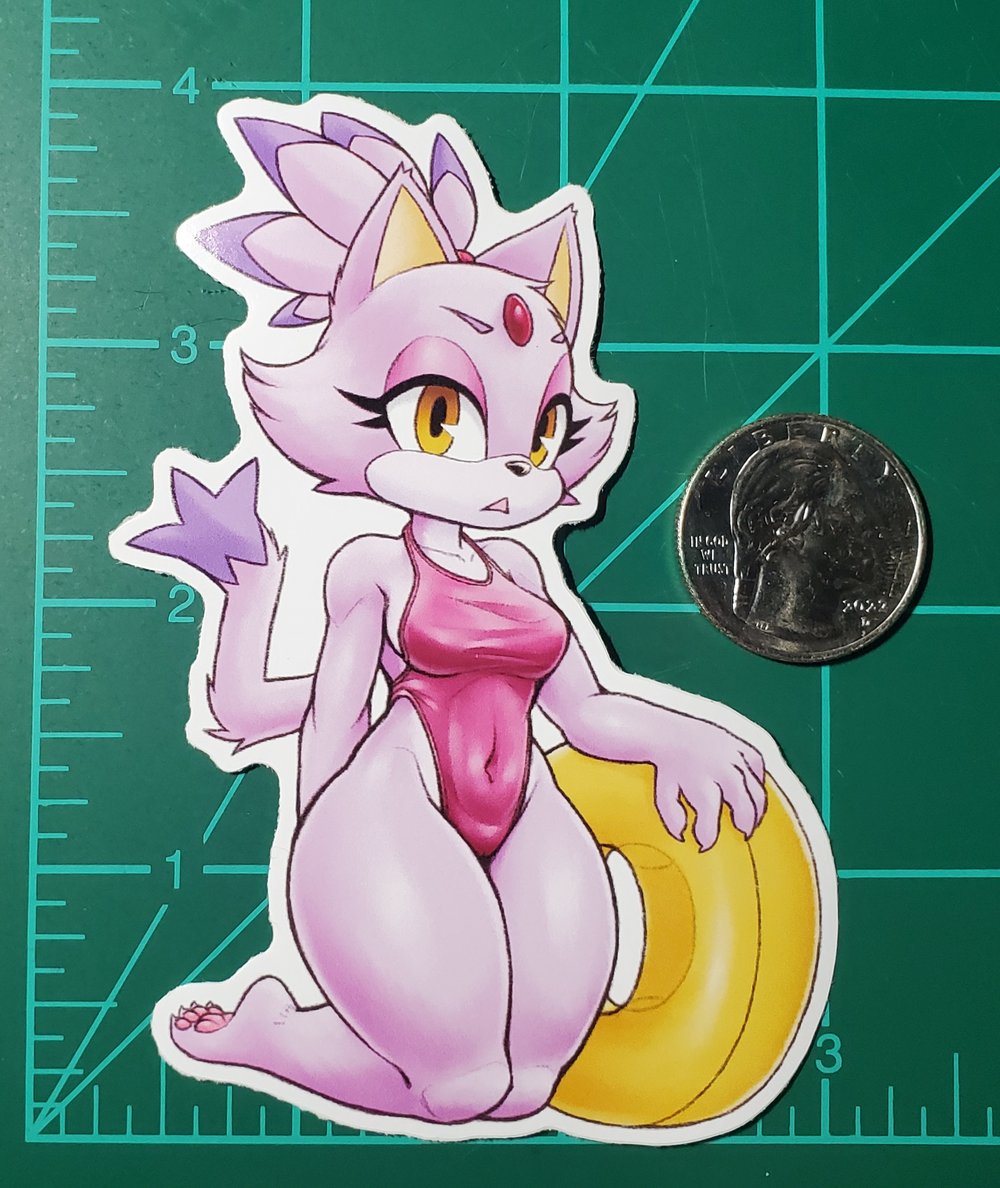 Swimsuit Blaze - Vinyl Sticker