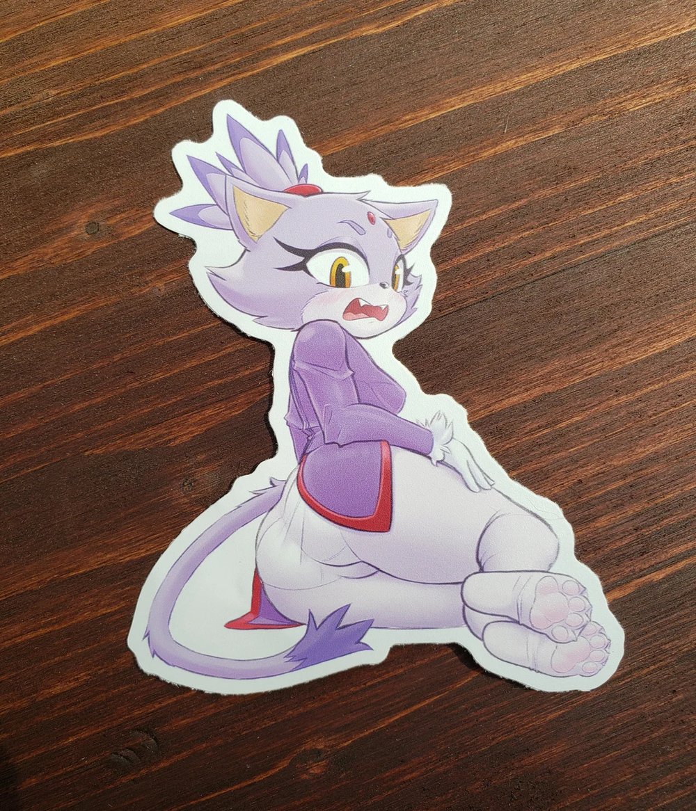 Blaze Rear - Vinyl Sticker