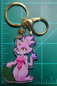 Image 2 of Summer Blaze - Acrylic Keychain