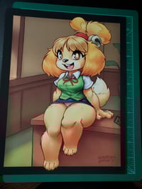 Image 2 of Office Belle - 8.5x11 Art Print