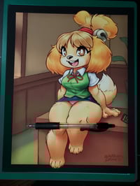 Image 3 of Office Belle - 8.5x11 Art Print