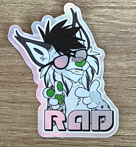 Image of Rad Lynx sticker