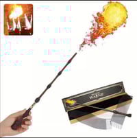 Real fire wizard world wand Harry Potter style