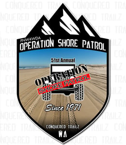 Image of PNW4WDA 51st Shore Patrol - Event Badge