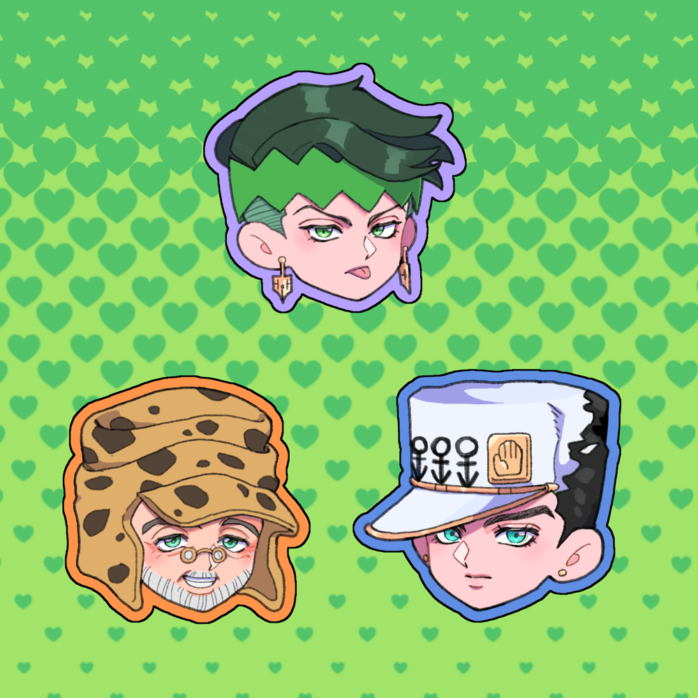 Morioh People Stickers