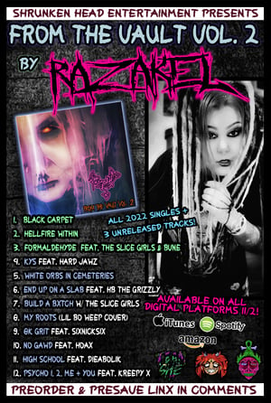 Razakel- “From The Vault Vol. “ 2 CD 