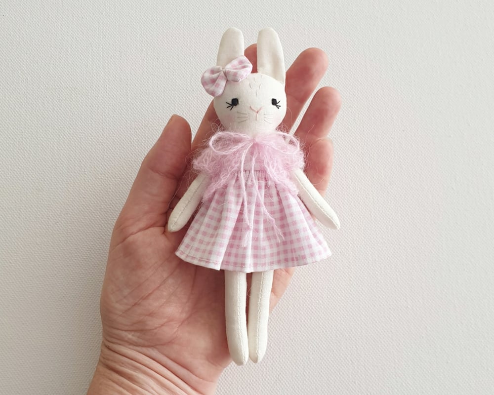 Mini Bunny Sewing Pattern Digital PDF Deerdarlingdolls mini-bunny-sewing-pattern-digital-pdf-deerdarlingdolls