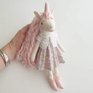 Image of Unicorn Doll Sewing Pattern - Digital PDF