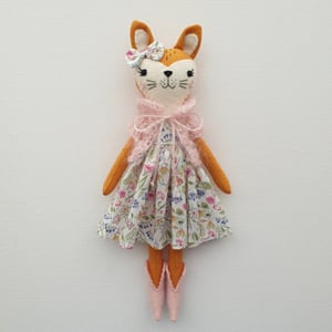 Image of Fox Doll Sewing Pattern - Digital PDF