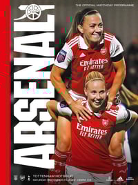 Image 1 of ARSENAL WOMEN V TOTTENHAM | SATURDAY, SEPTEMBER 24, 2022
