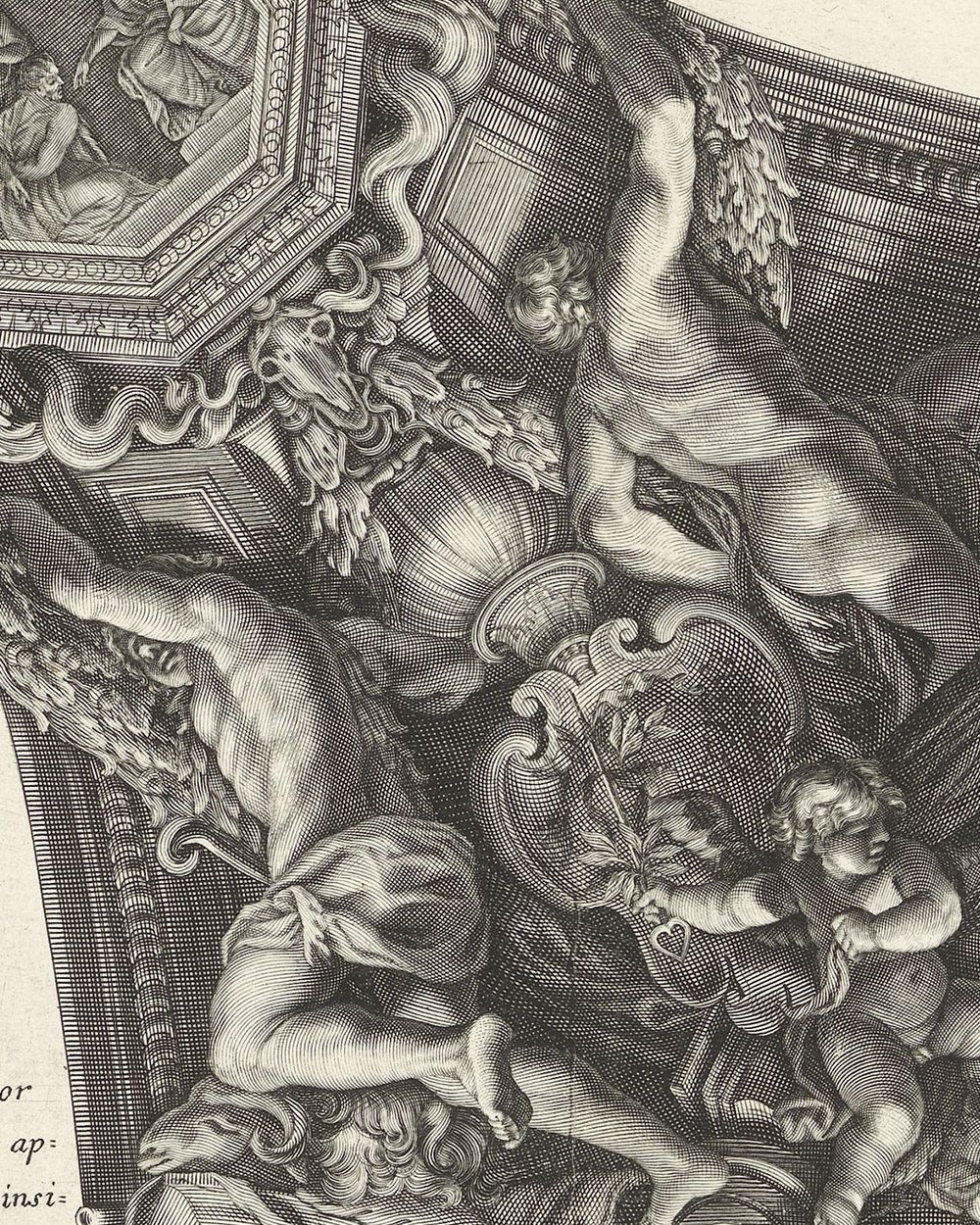 Pallazzo Barberini, anonymous, after Pietro da Cortona (1692 - 1762)