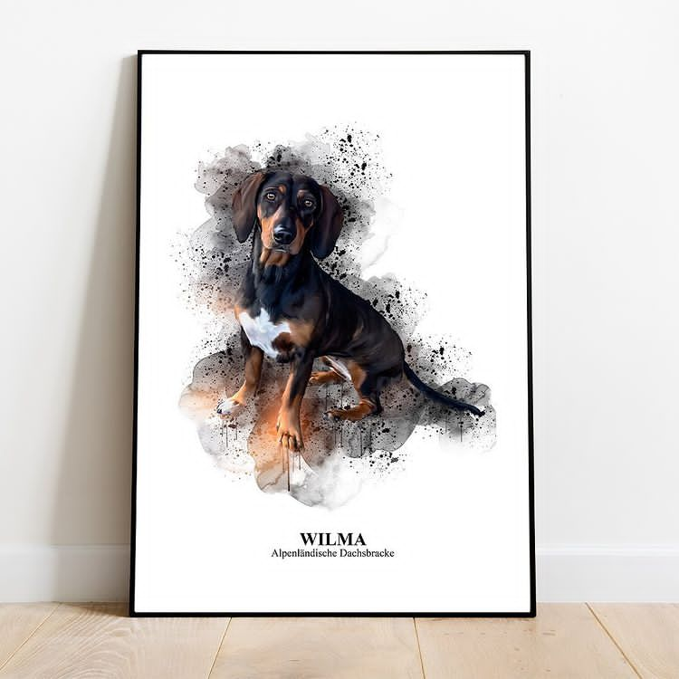 Image of WATERCOLOR PET ILLUSTRATION