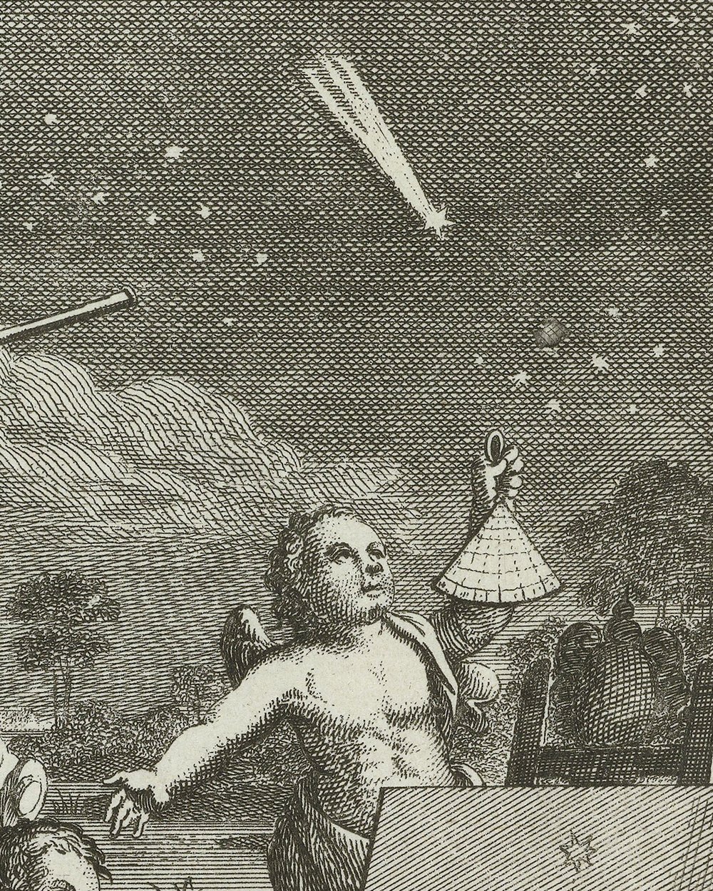 ''Shooting star sighting'' (1737)