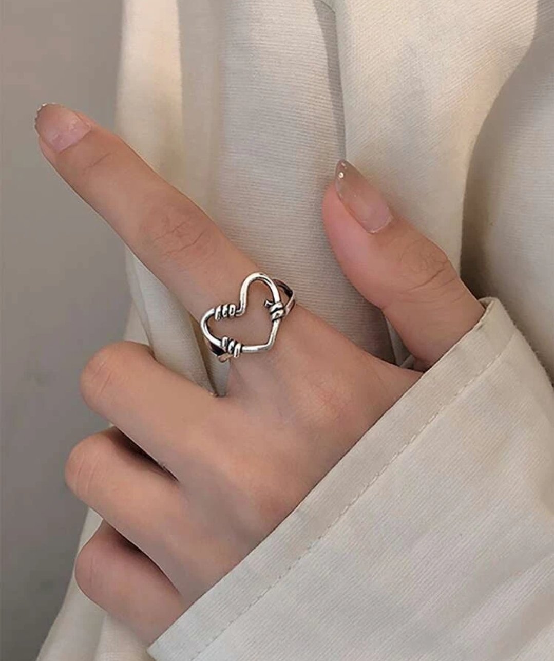 Image of S925 Heart Ring