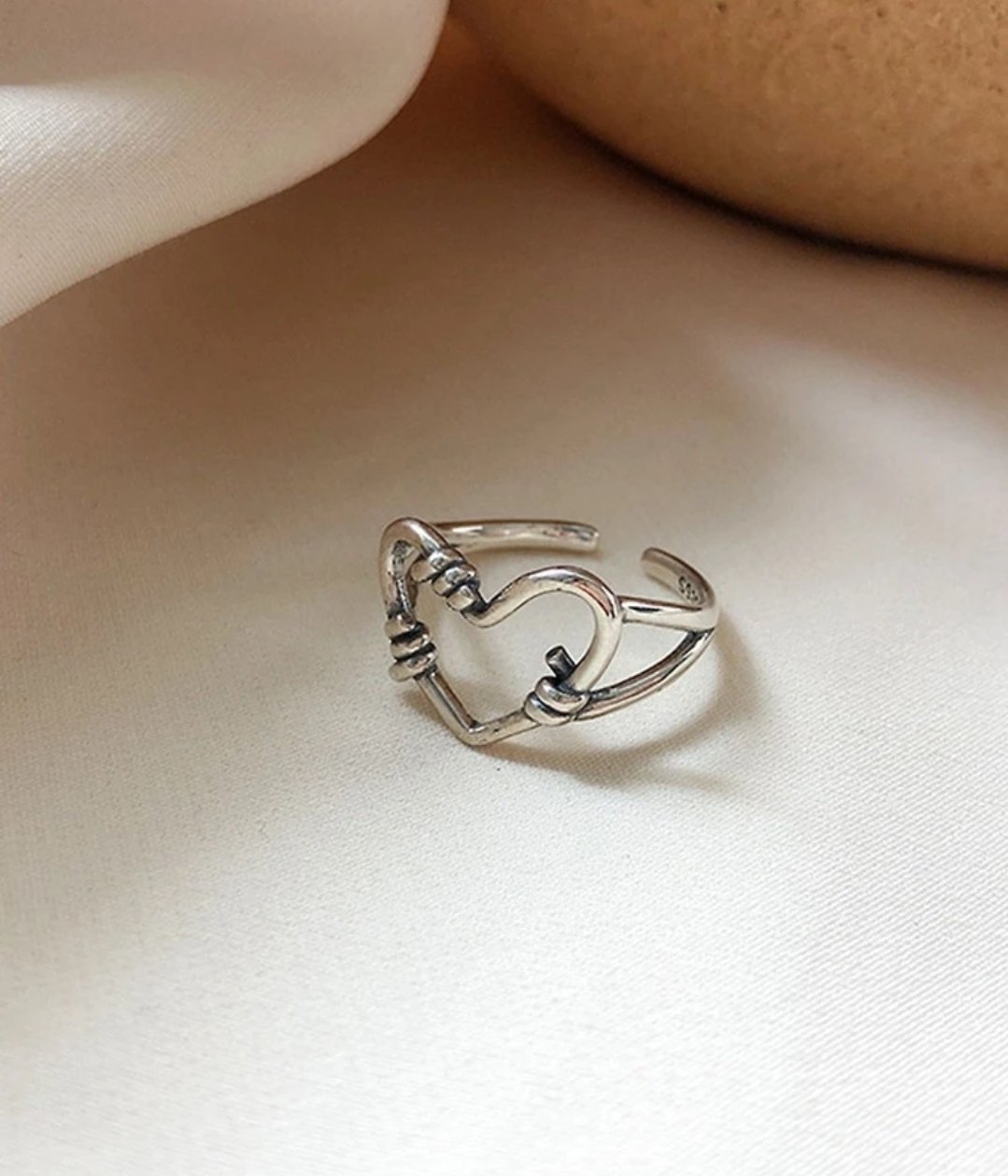 Image of S925 Heart Ring