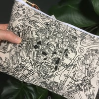 Image 3 of Sheffield printed vintage map pouch