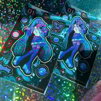 Image 4 of Miku Standee and Stickers