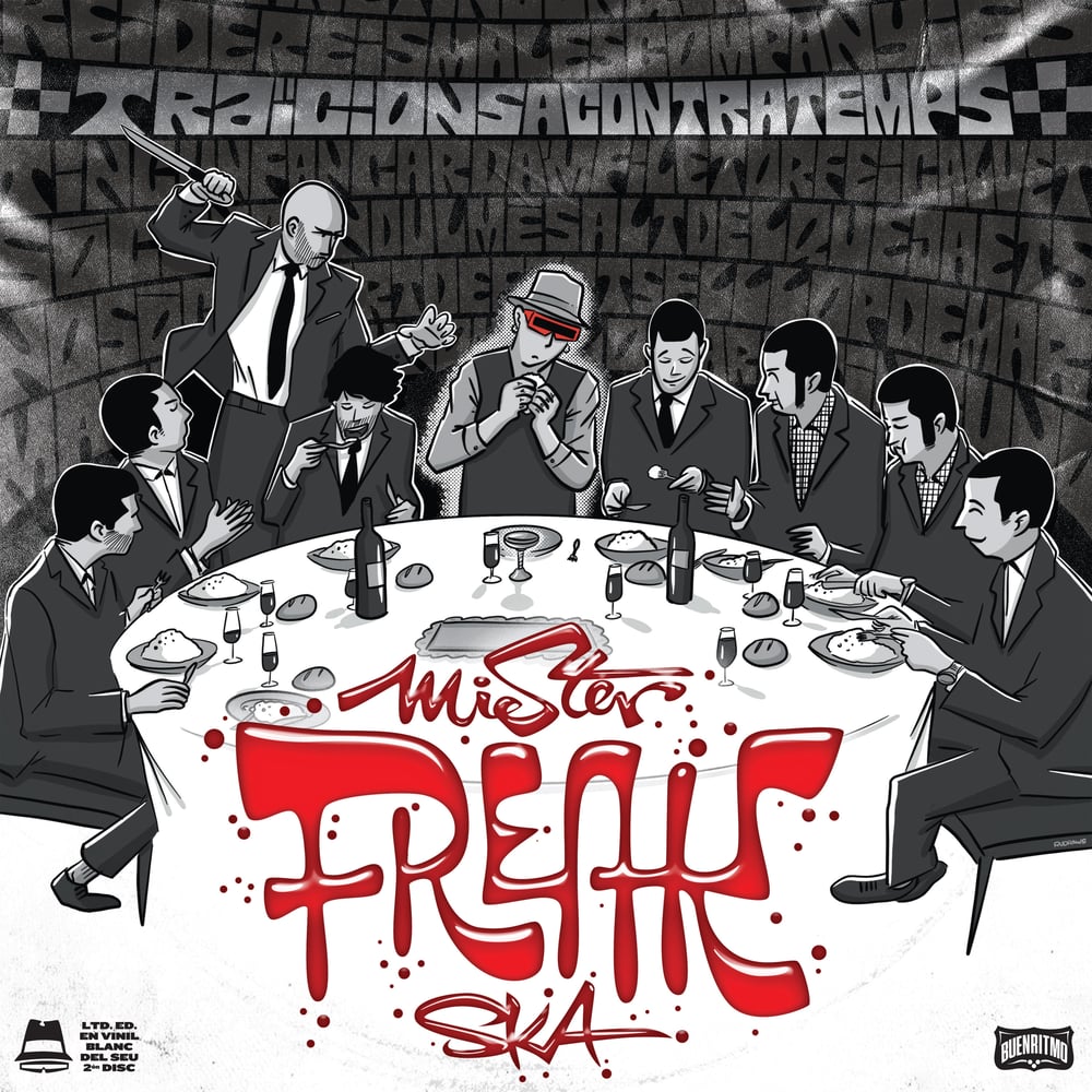 Mr. Freak Ska "Traicions a Contratemps" Vinil blanc - Edició limitada 300 unitats