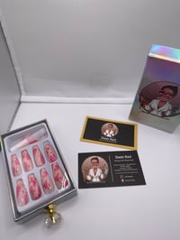 Image 1 of The Elevate Pink Splat Press Ons
