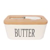 Farmhouse Butter Dish With Lid 