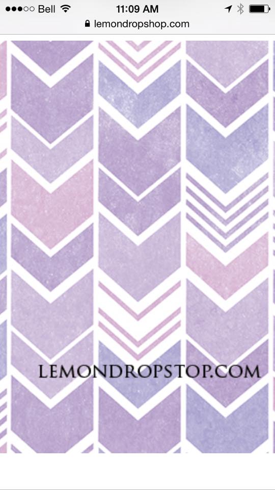 Image of Purple Chevron 5x7 Polypaper