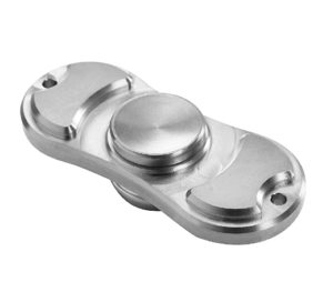 Aluminium Alloy fidget Spinner - Silver