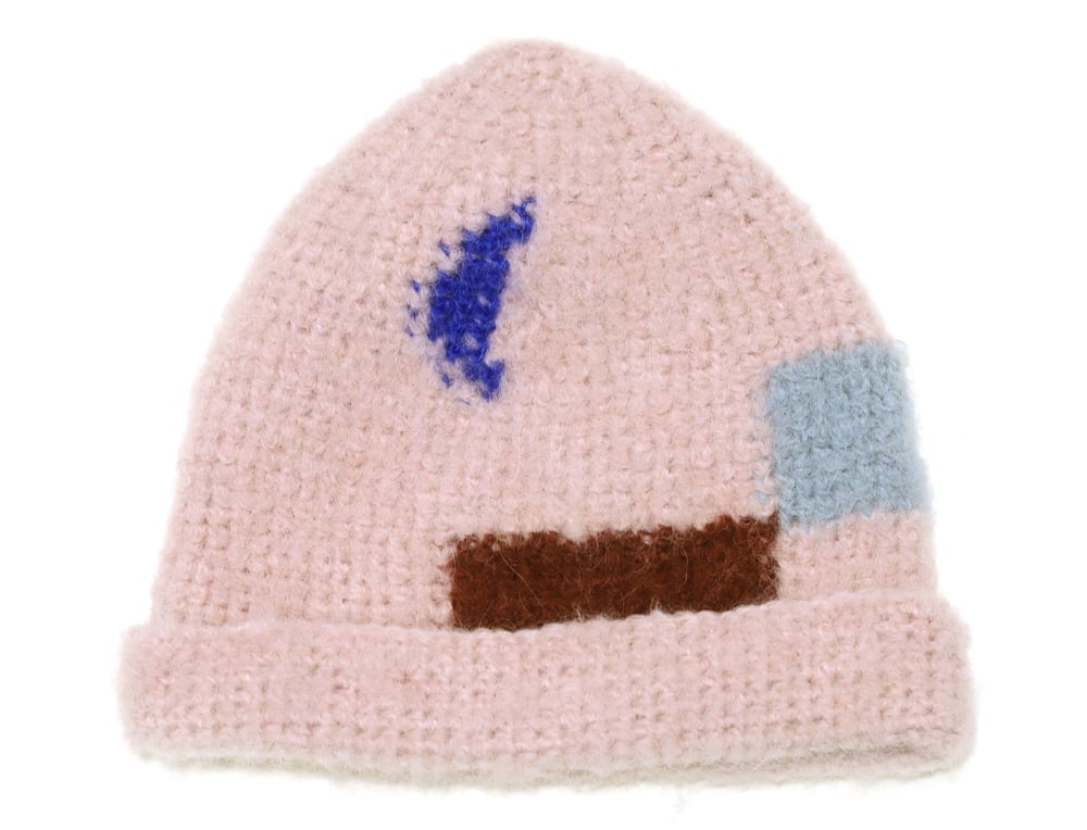 Image of PINK MOHAIR CAP