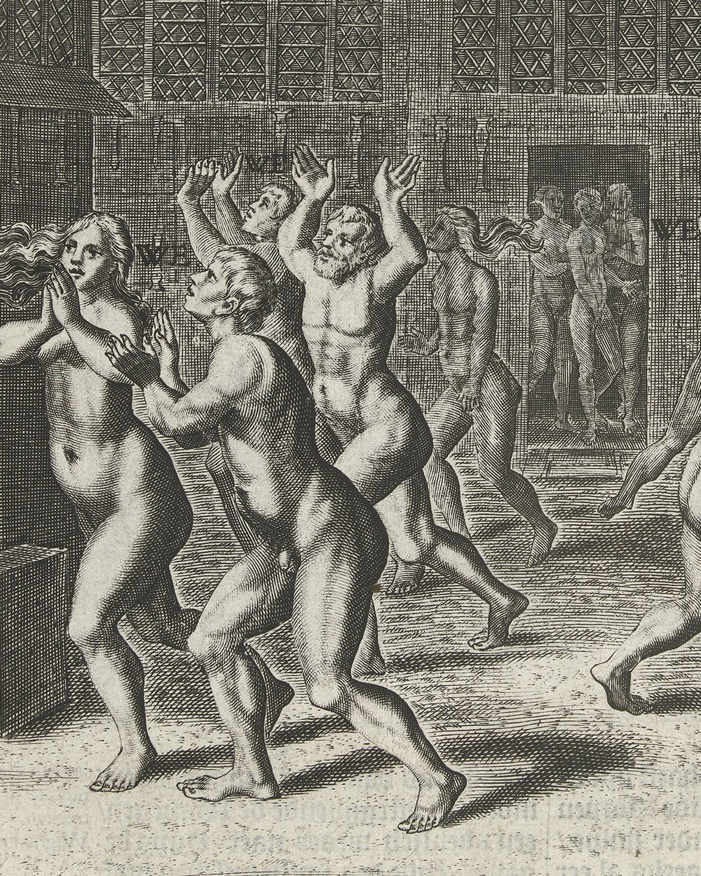 ''Nude runners in Amsterdam'' (1612 - 1614)