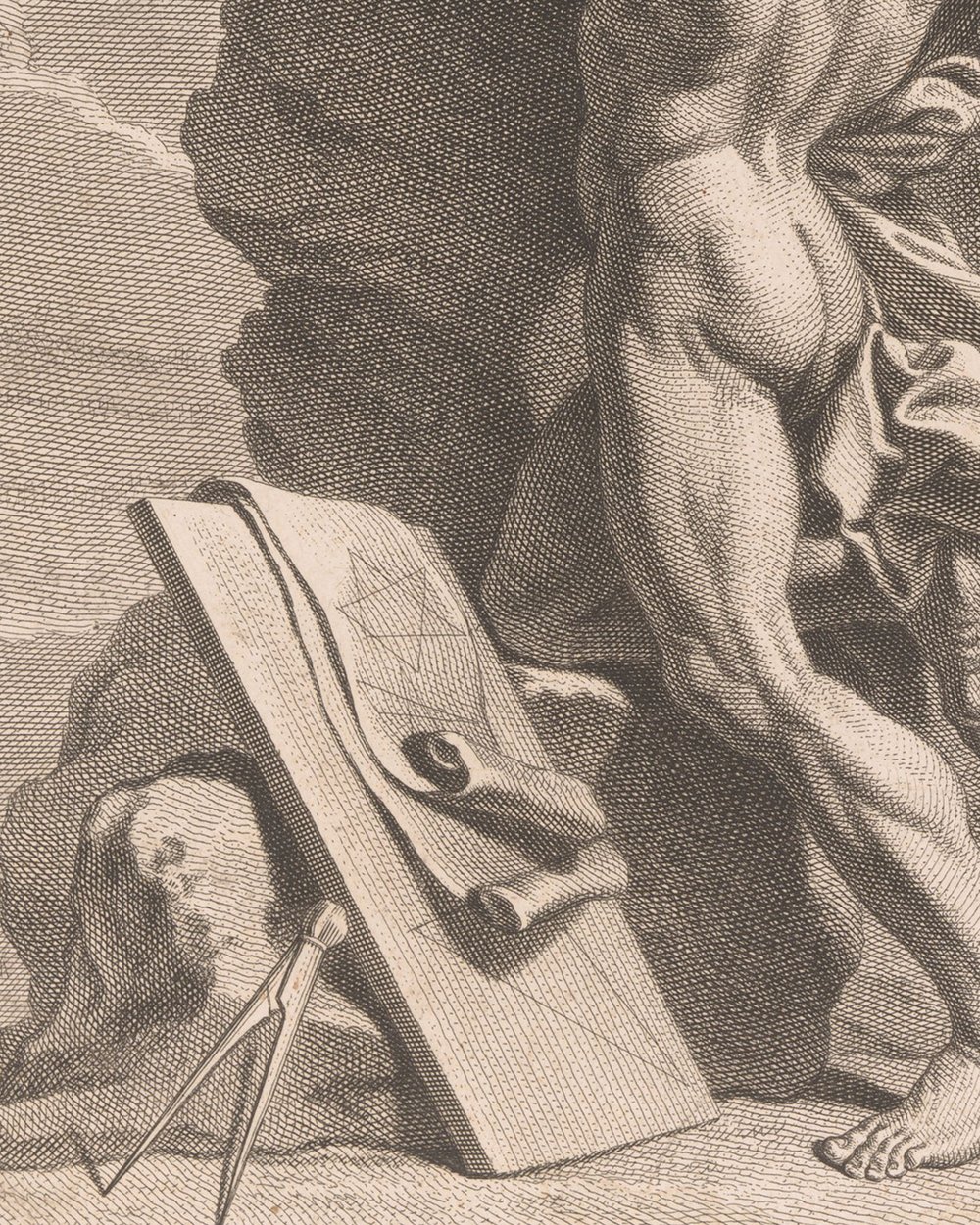 ''Atlas bears the firmament'' (1679 - 1728)