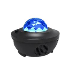 LED Star Projector Ocean Wave Night Light 