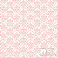 Soft Pink Damask 5x6 Vinyl