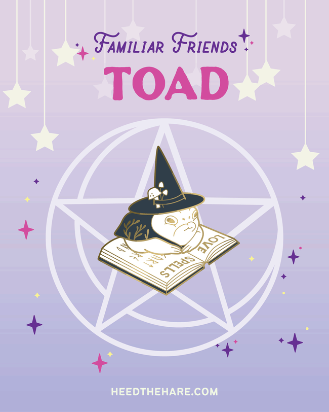 Familiar Friends Enamel Pins