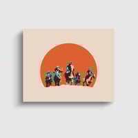 Riders at Dawn Print