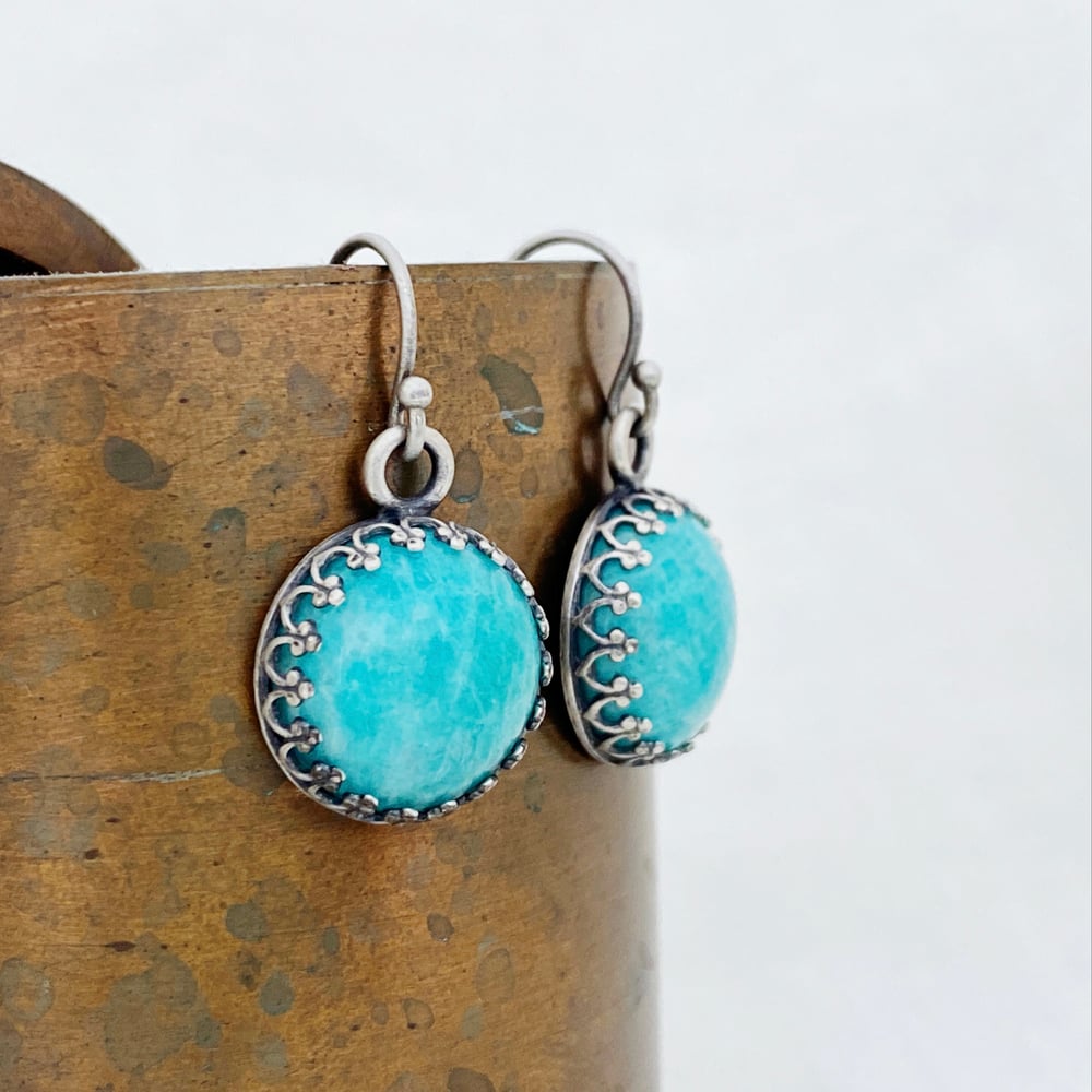 Image of Amazonite Earrings 