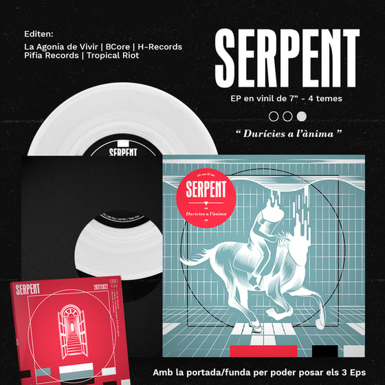 Image of LADV174 - SERPENT "durícies a l'ànima" 7"