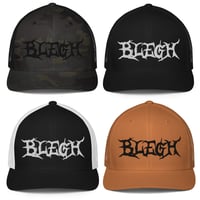 Image 1 of CLOSED BACK DEATHCORE BLEGH TRUCKER HAT