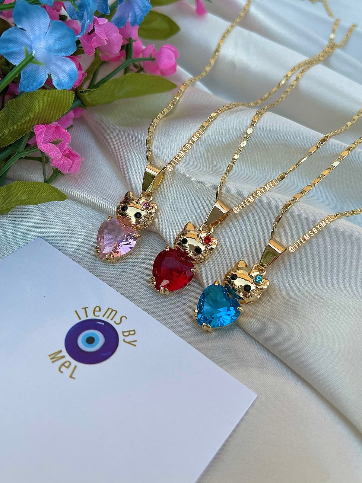 Kawaii Hello Kitty Gold Necklace | KAWAII LULU