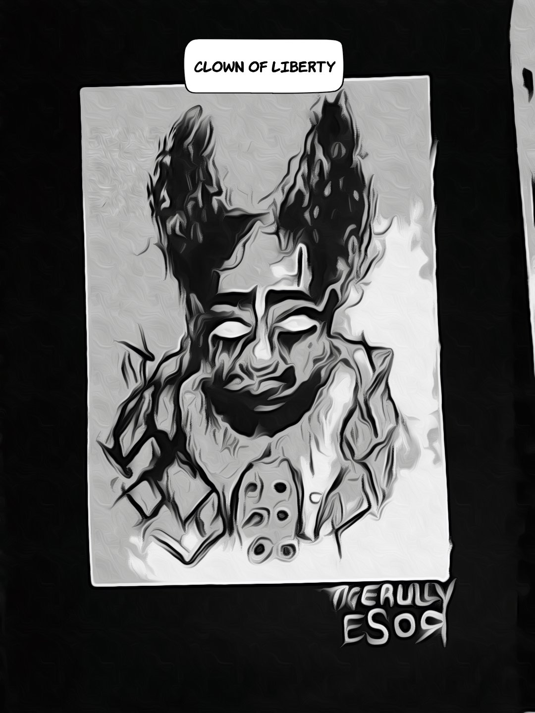 Image of Two Handed Surreal Automatism Artist