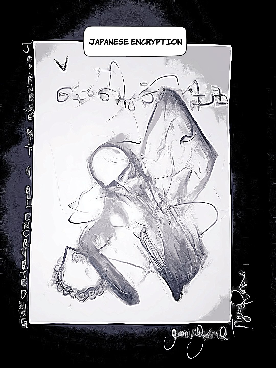 Image of japanese encryption 
