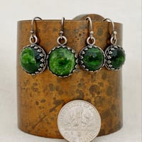 Image 4 of Chrome Diopside Earrings