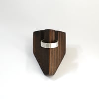 Image 1 of Thick Sterling Silver Band