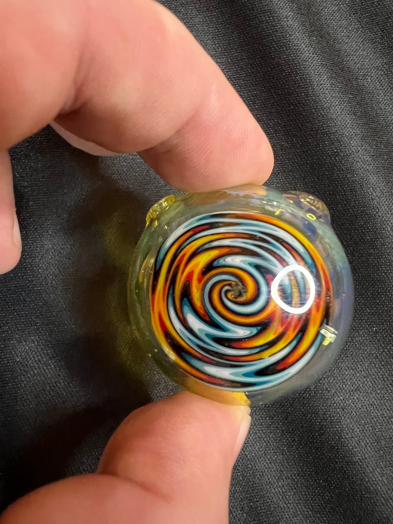 Fire/Ice WigWag pendant  Image 2