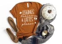 Image 1 of Leggings, Leaves, and Lattes Please