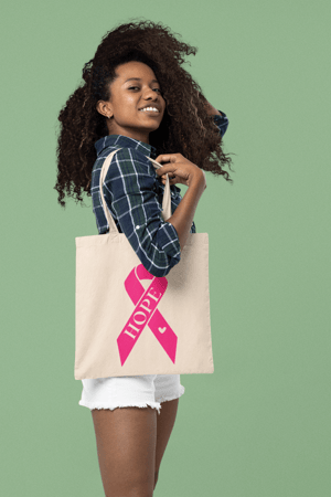 Image of Breast Cancer Awareness Tote Bag
