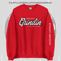 Image 2 of Steady Grindin Crewnecks